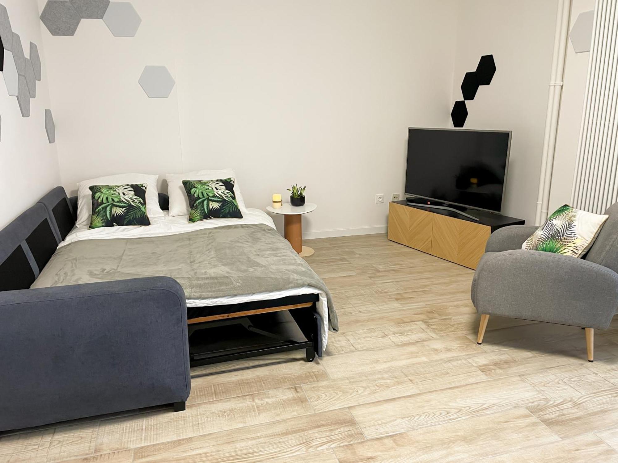 Apartmán Au Coeur Des Arenes - Parking Prive Mety Exteriér fotografie